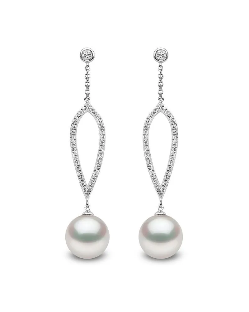YOKO London 18kt 'Trend' Goldohrringe mit Diamanten - Silber Silber