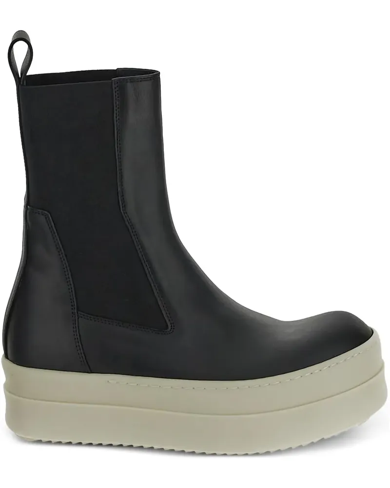 Rick Owens Knöchelhohe Stiefel - Schwarz Schwarz