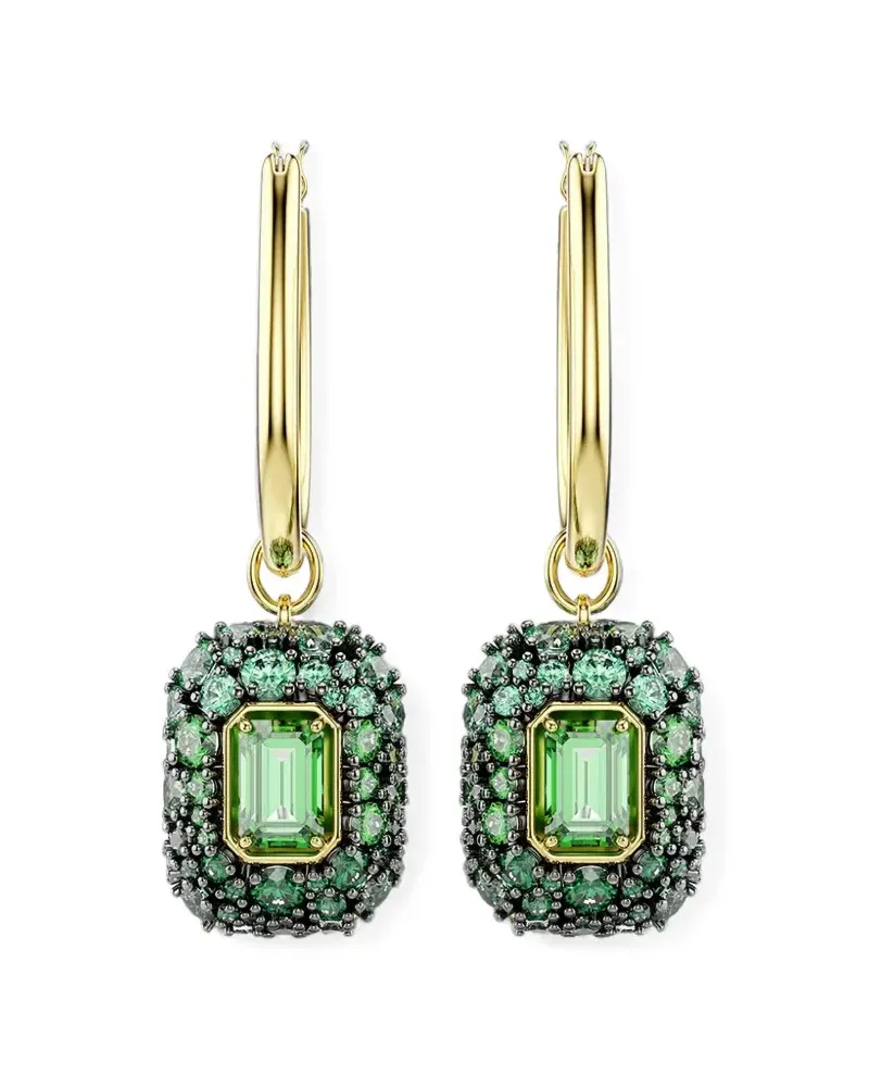 Swarovski Sublima crystal-embellished drop earrings - Gold Gold