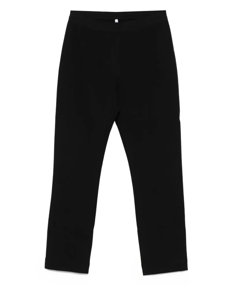 Liviana Conti Leggings Liv Hose mit Stretchbund - Schwarz Schwarz