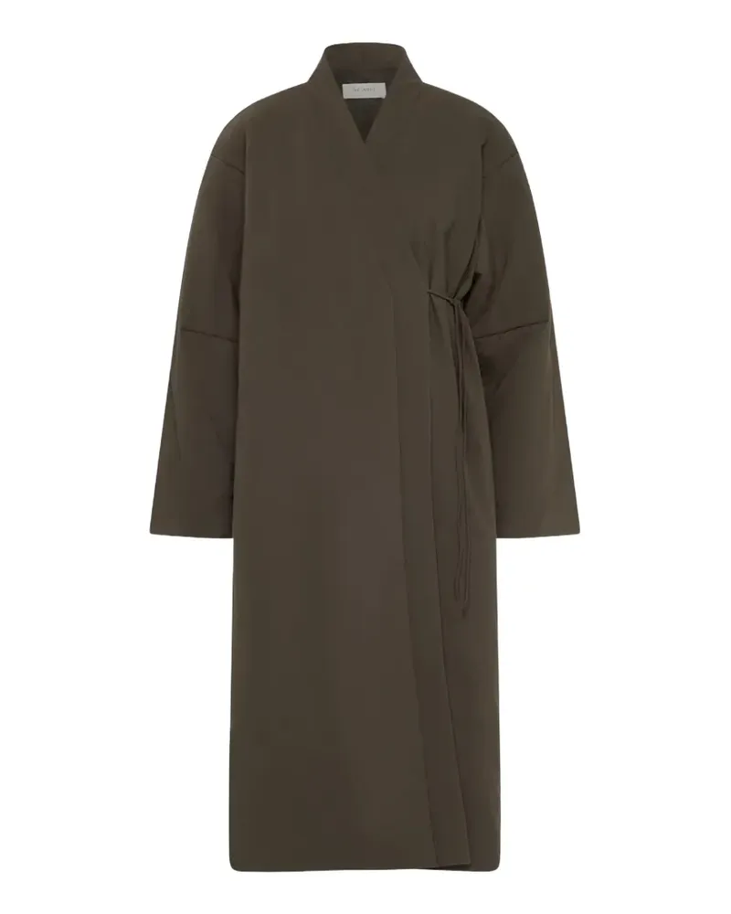 St. Agni Pillow Wrap coat - Braun Braun