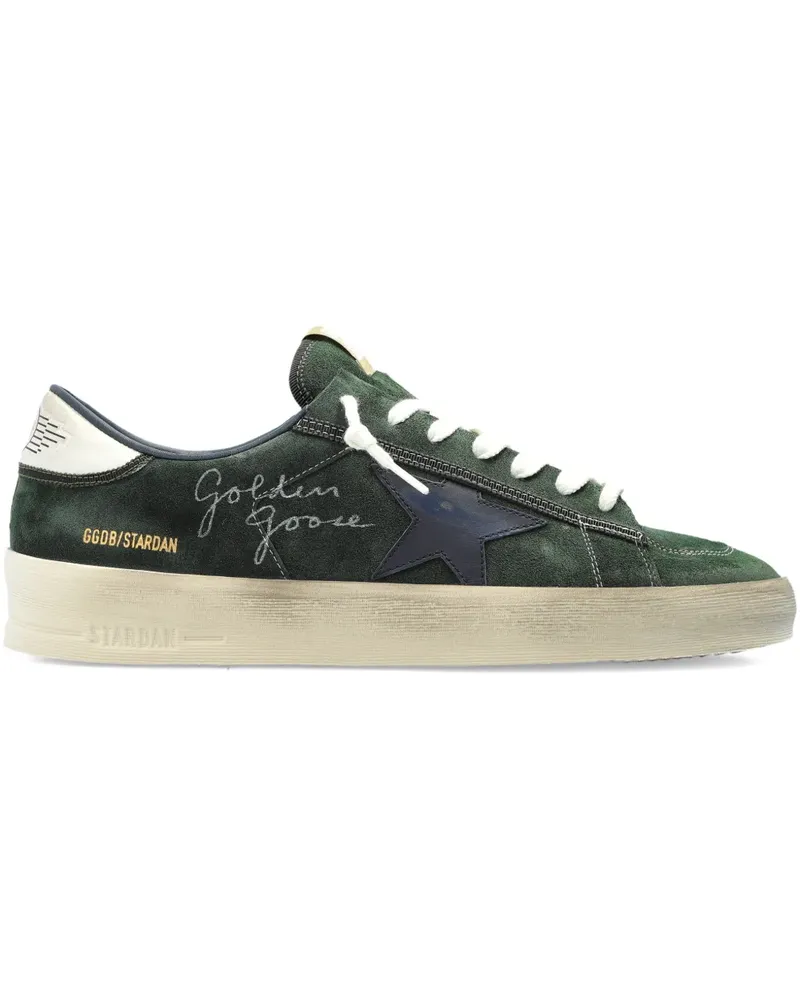 Golden Goose Stardan Sneakers mit Sternapplikation - Grün Grün