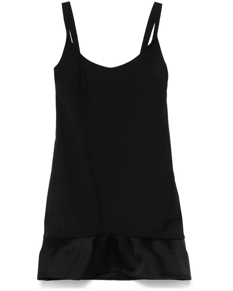 Givenchy Minikleid mit 72-Monogramm-Jacquard - Schwarz Schwarz