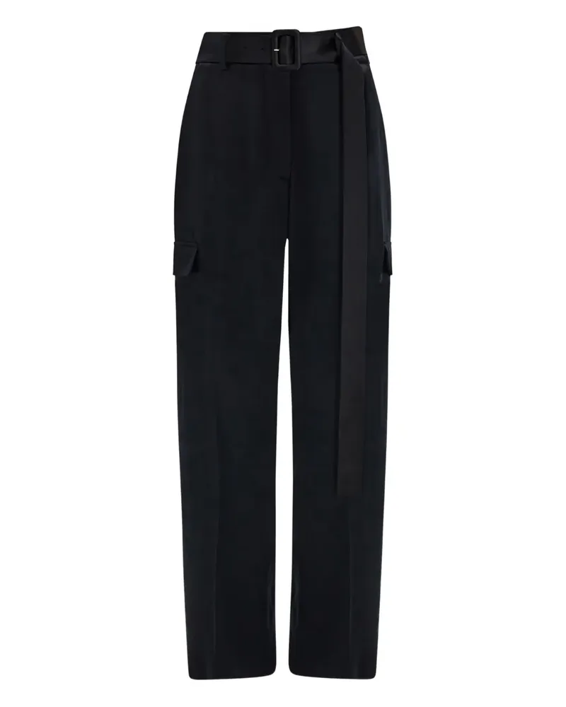 Ferragamo Hose mit Gürtel - Schwarz Schwarz