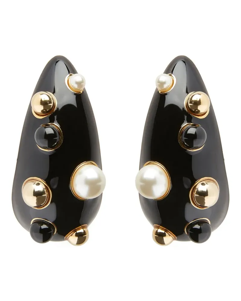 Nina Ricci Drops of Light Ohrringe - Schwarz Schwarz