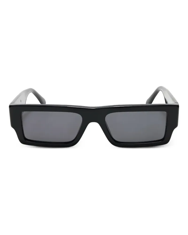 Palm Angels Belvedere rectangle-frame sunglasses - Schwarz Schwarz