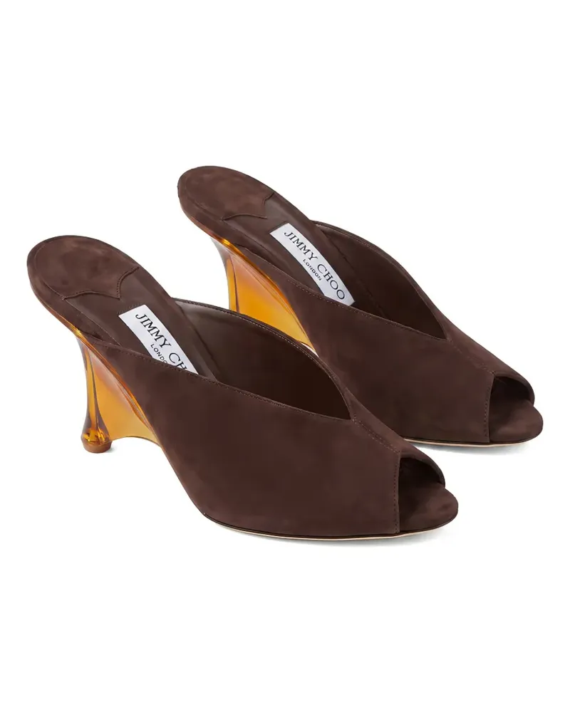 Jimmy Choo Glace Sandalen mit Absatz - Braun Braun