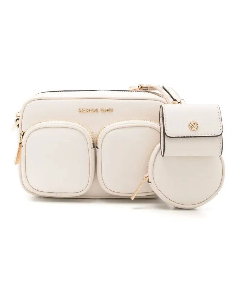 Michael Kors Kleine Jet Set Umhängetasche - Weiß Weiß