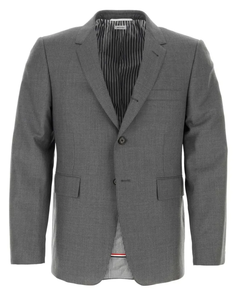 Thom Browne Super 120s Sakko - Grau Grau