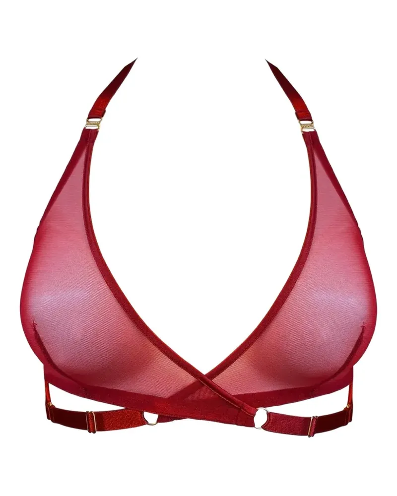 Bordelle Gewickelter Signature Mesh-BH - Rot Rot