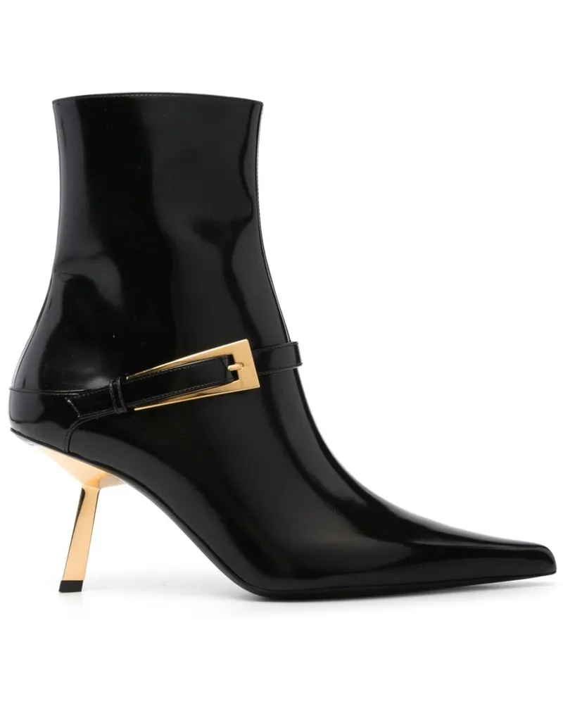 Saint Laurent Lee Stiefeletten - Schwarz Schwarz