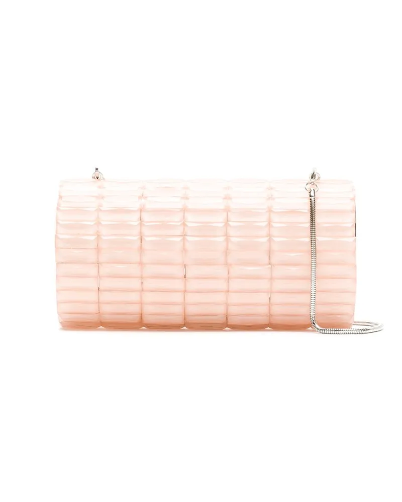 ISLA Verzierte Clutch - Rosa Rosa