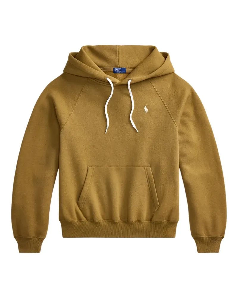 Ralph Lauren Shrunken Fit Fleece-Hoodie - Braun Braun