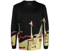 Sweatshirt mit Joan-Miro-Print