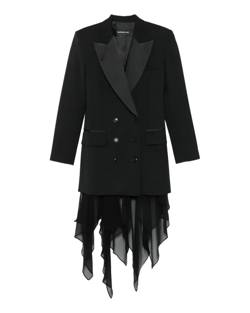 Barbara Bui Asymmetrisches Kleid - Schwarz Schwarz