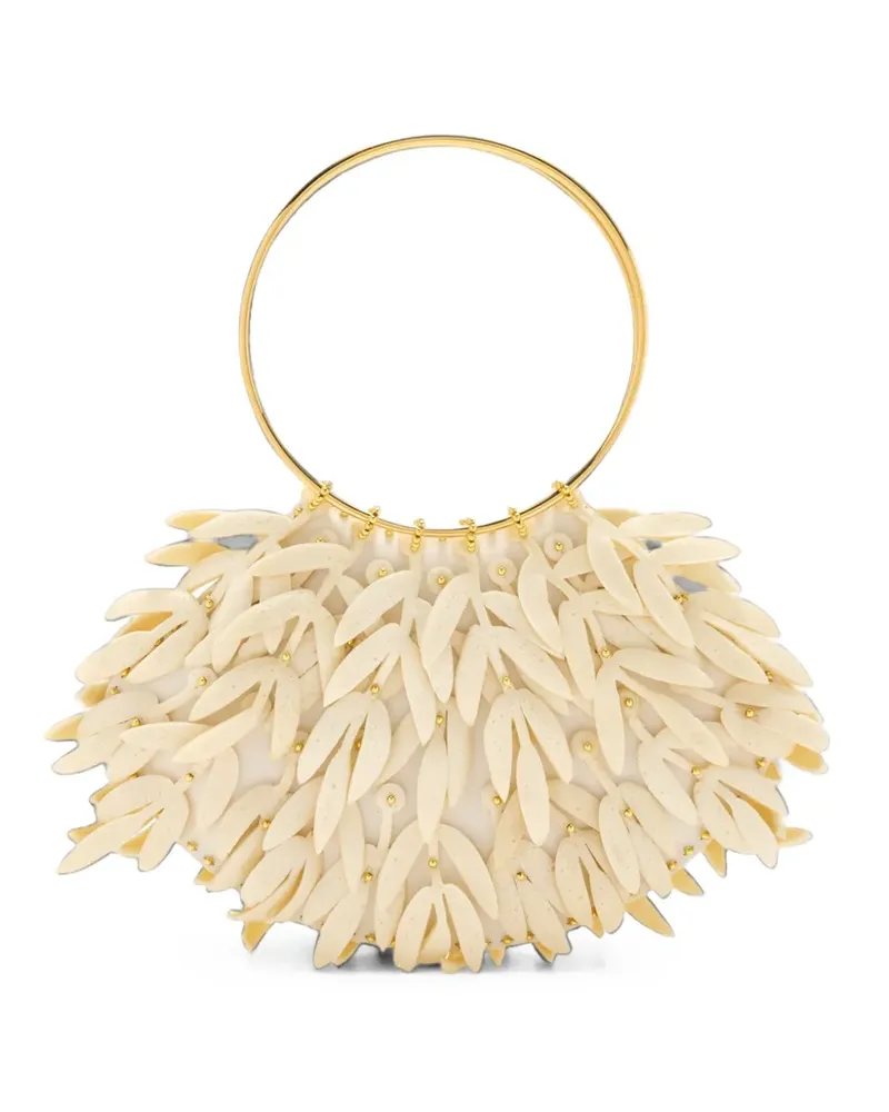 Vanina Olive Branch tote bag - Nude Nude