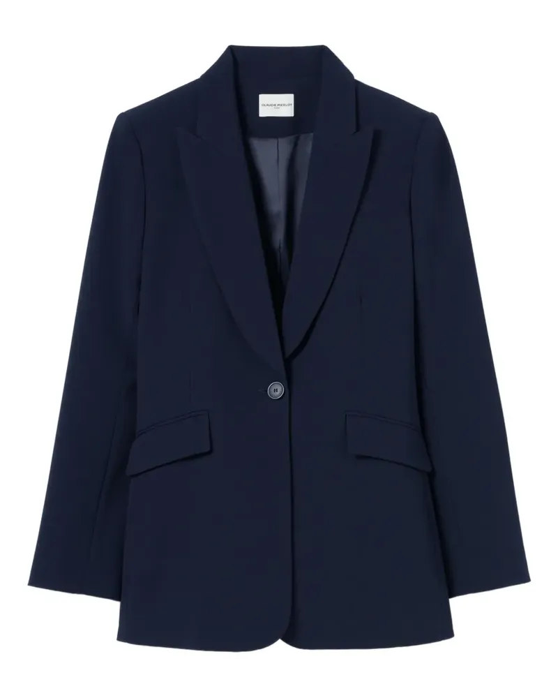 Claudie Pierlot Blazer aus Krepp - Blau Blau