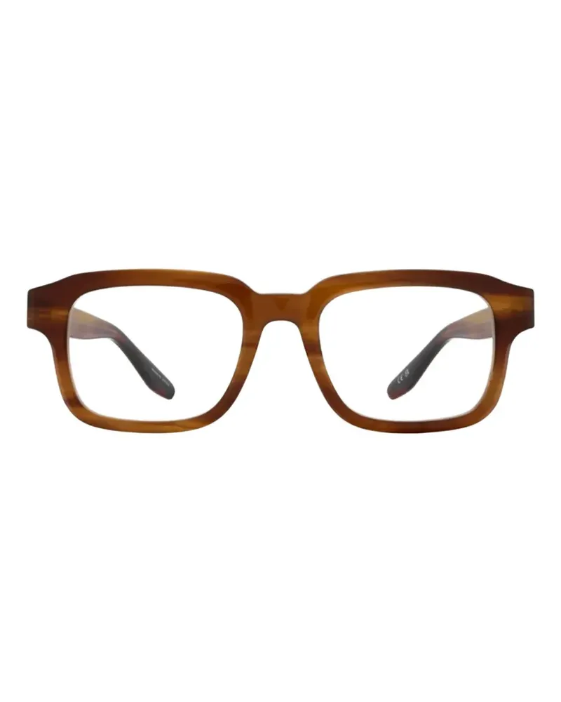 Barton Perreira Coelho Brille mit eckigem Gestell - Braun Braun