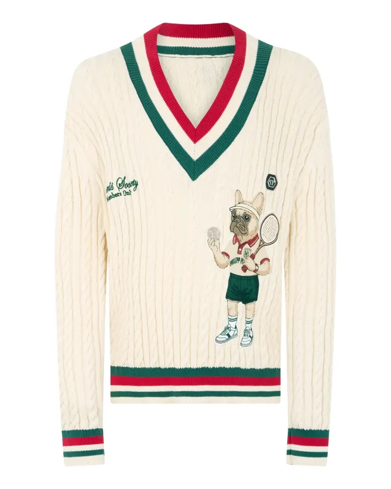 Philipp Plein Tennis Club Pullover - Nude Nude