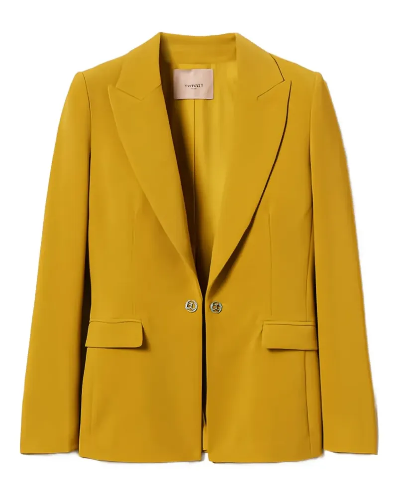 Twin-Set single-breasted blazer - Gelb Gelb