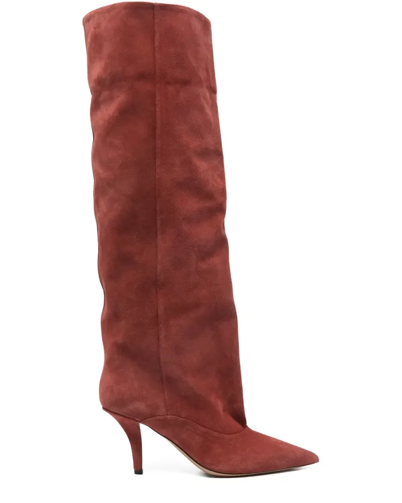 Paris Texas Ines Reverse pointed boots - Rot Rot