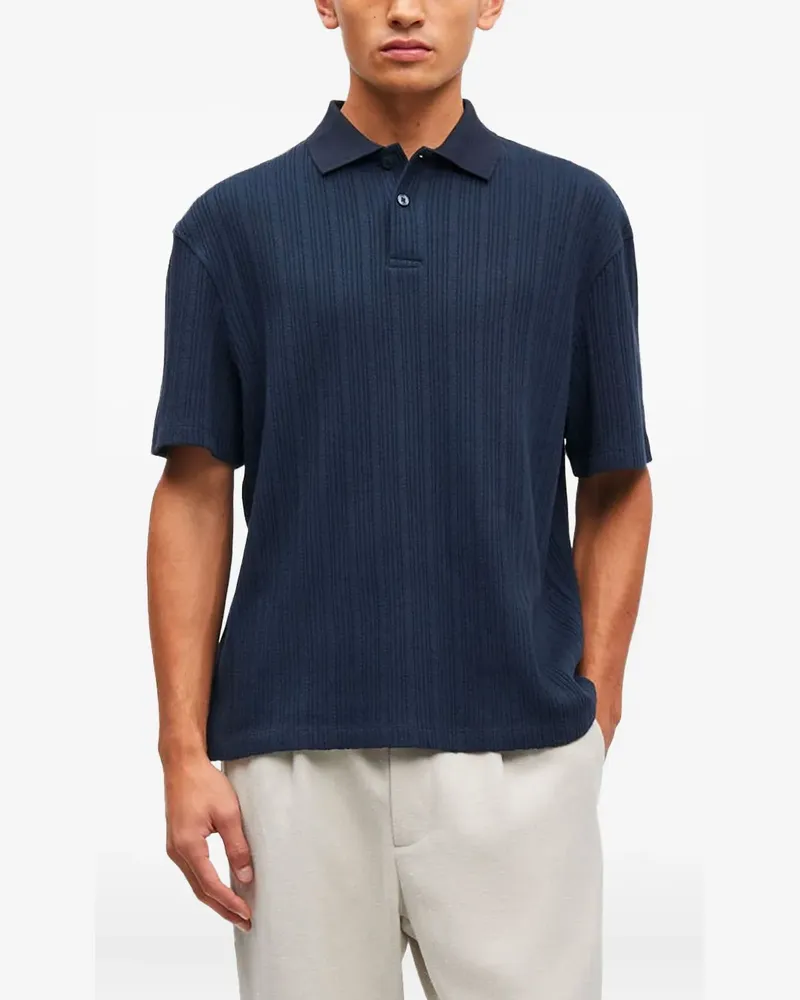 Samsøe & Samsøe Savekin Poloshirt - Blau Blau