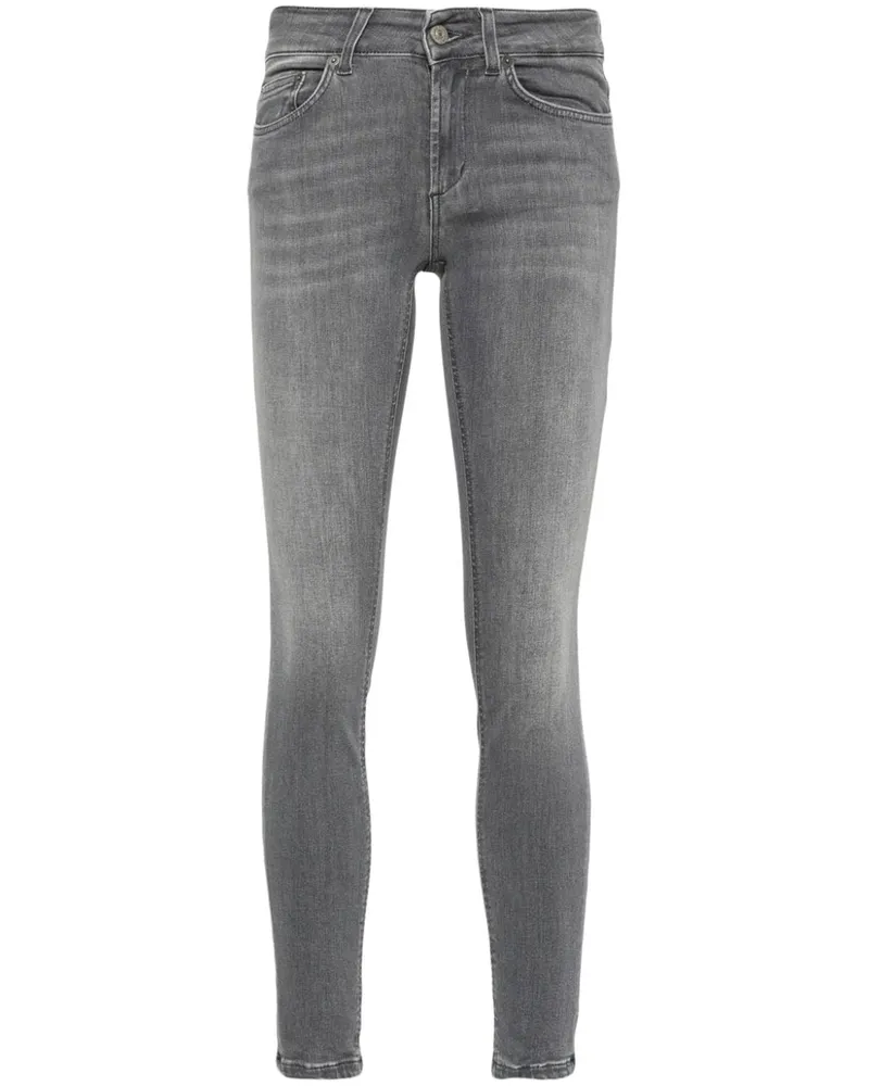 Dondup Monroe Skinny-Jeans Grau