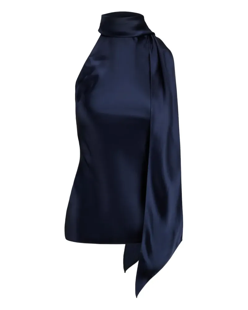 Ralph Lauren Rückenfreies Chilton Neckholder-Top - Blau Blau