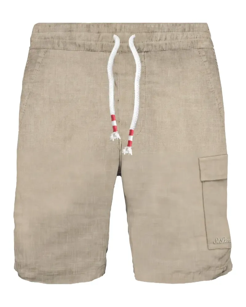 MC2 Saint Barth drawstring cargo pants - Nude Nude