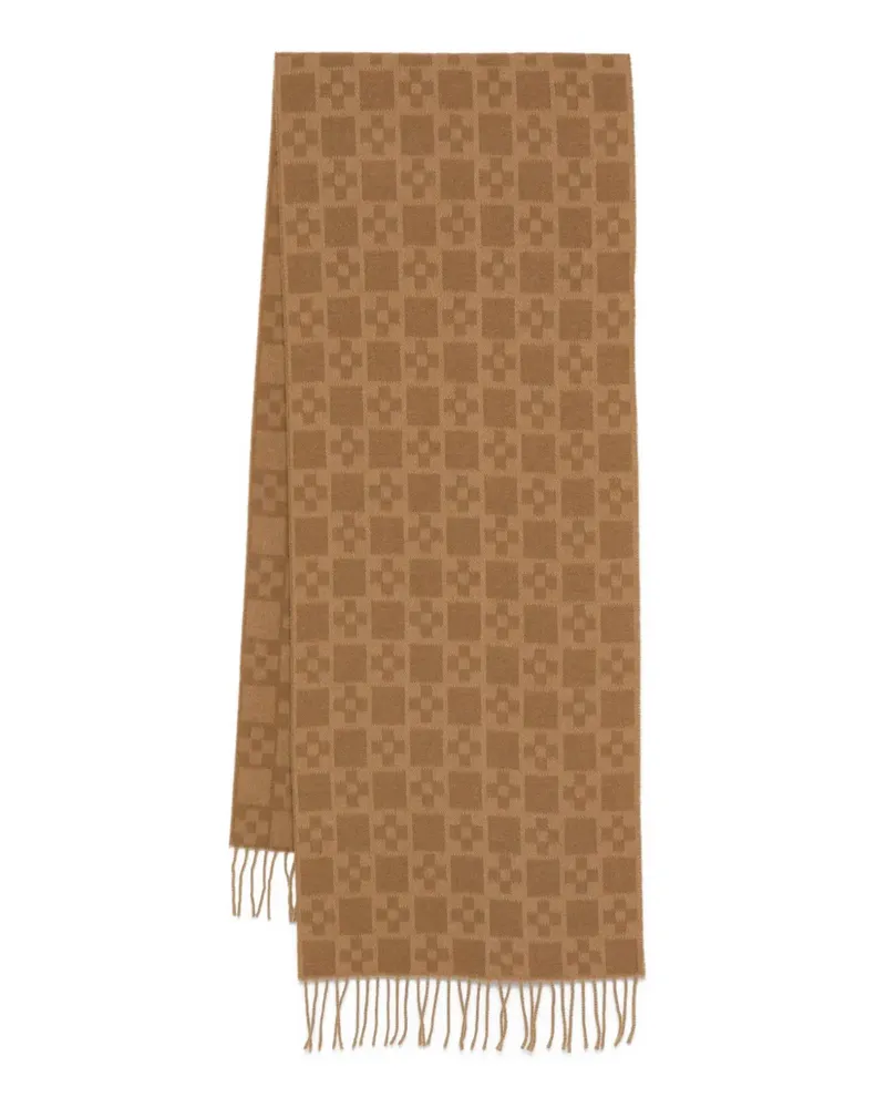 Sandro Schal mit geometrischem Muster - Camel Camel