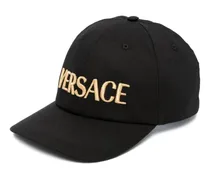 Baseballkappe mit Logo-Stickerei - Schwarz
