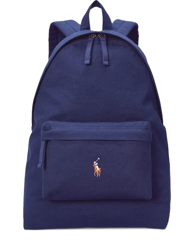 Ralph Lauren Rucksack mit Logo - Blau Blau