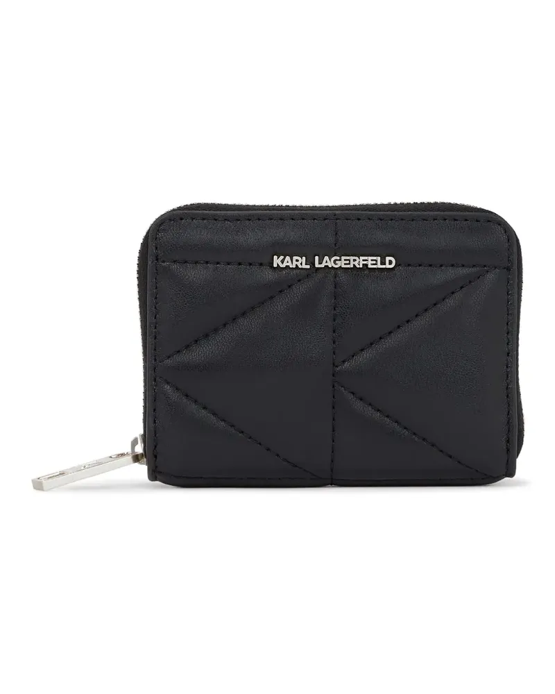 Karl Lagerfeld K/Kuilt Portemonnaie - Schwarz Schwarz