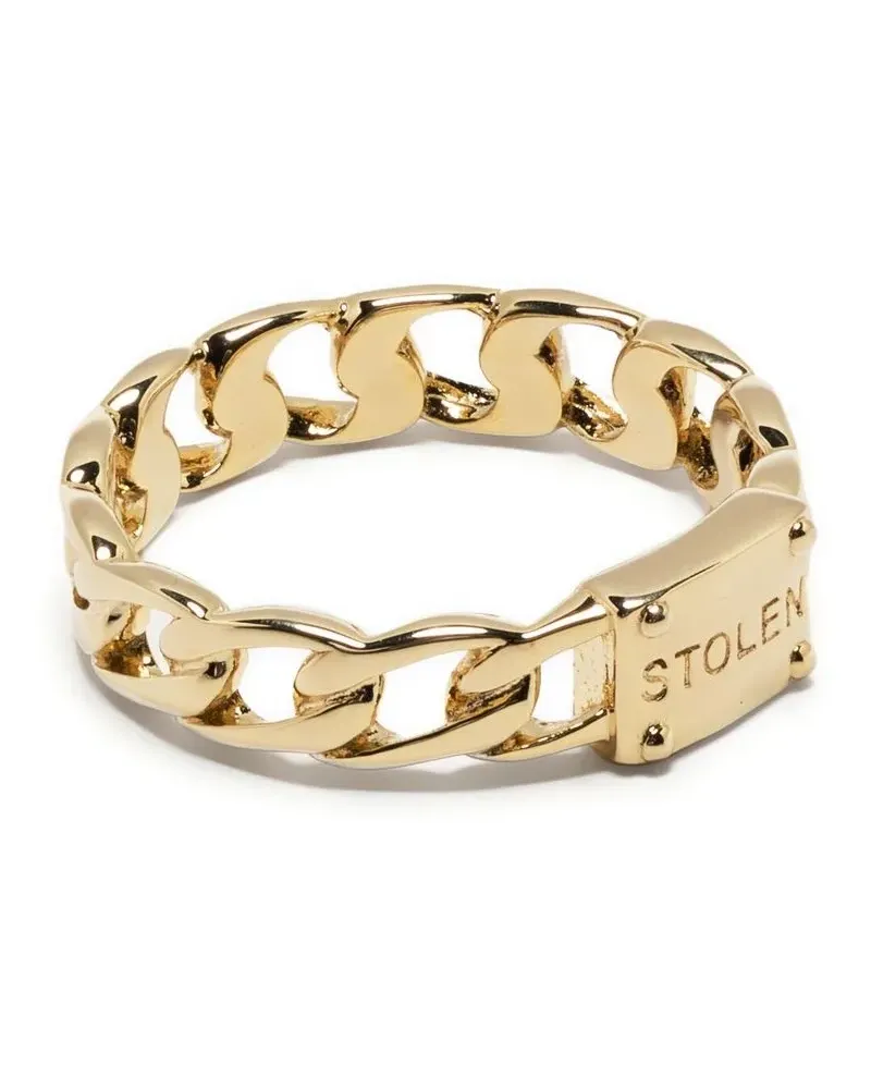 Stolen Girlfriends Club Slim Curb Goldring Gold