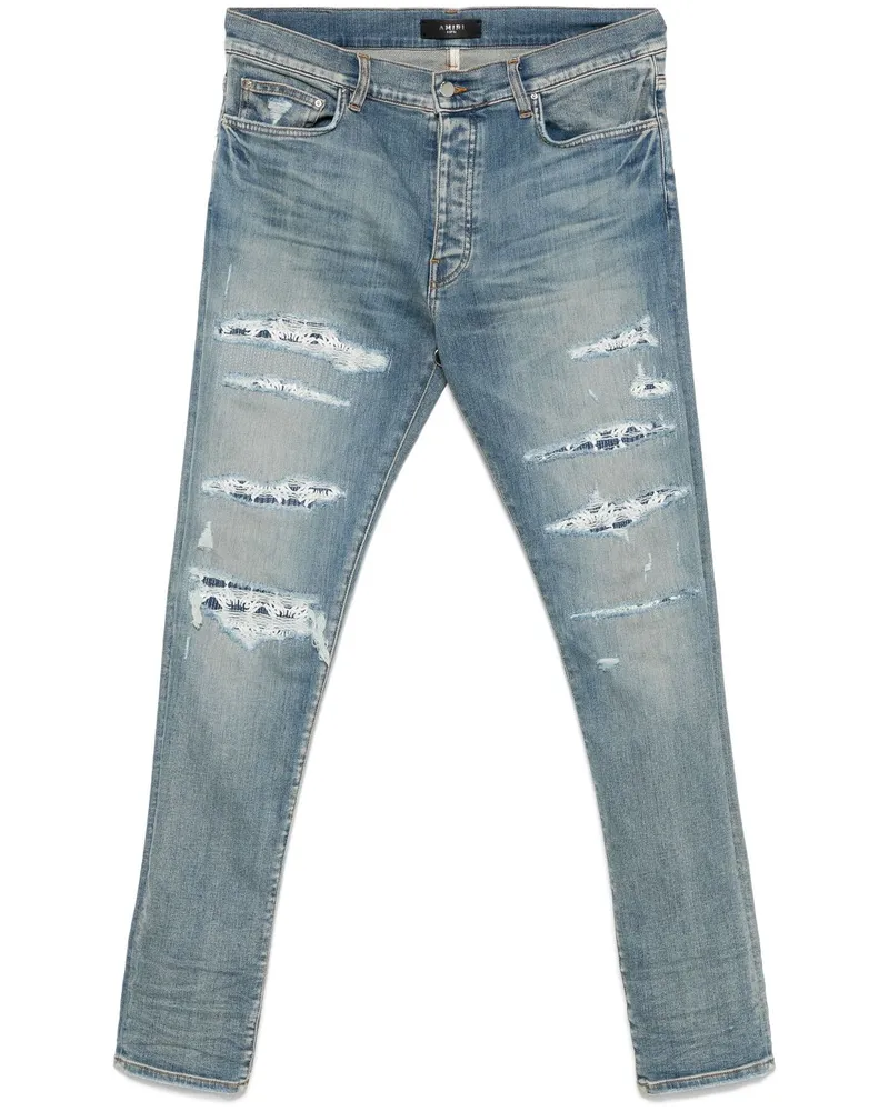 Amiri MA Quad Skinny-Jeans - Blau Blau