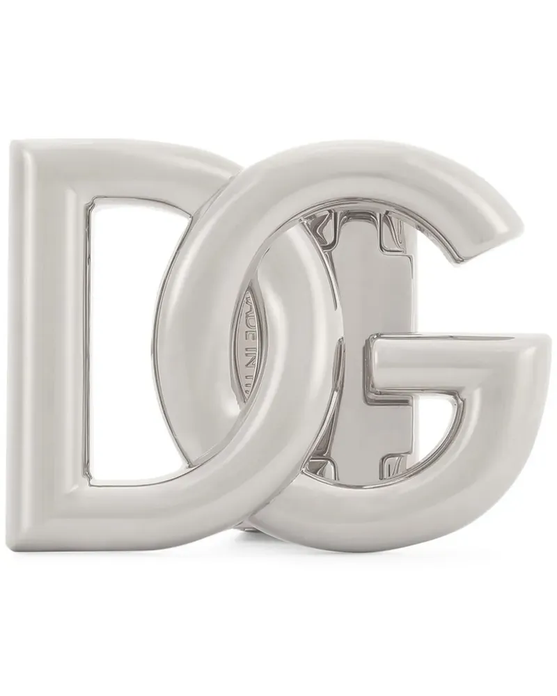 Dolce & Gabbana DG Gürtelschnalle - Silber Silber
