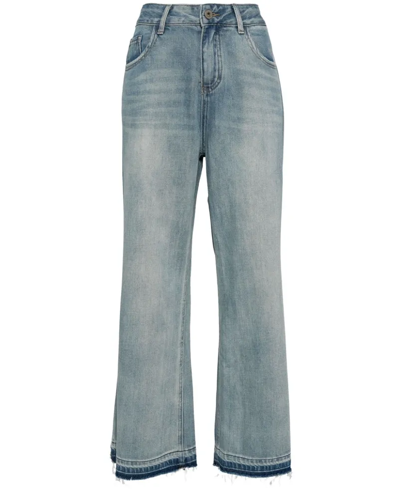 Ground Zero Jeans mit geradem Bein - Blau Blau