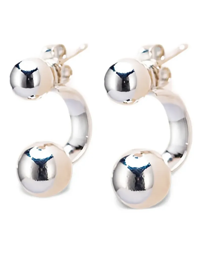 Wouters & Hendrix Ohrringe mit Kugelmotiv - Silber Silber