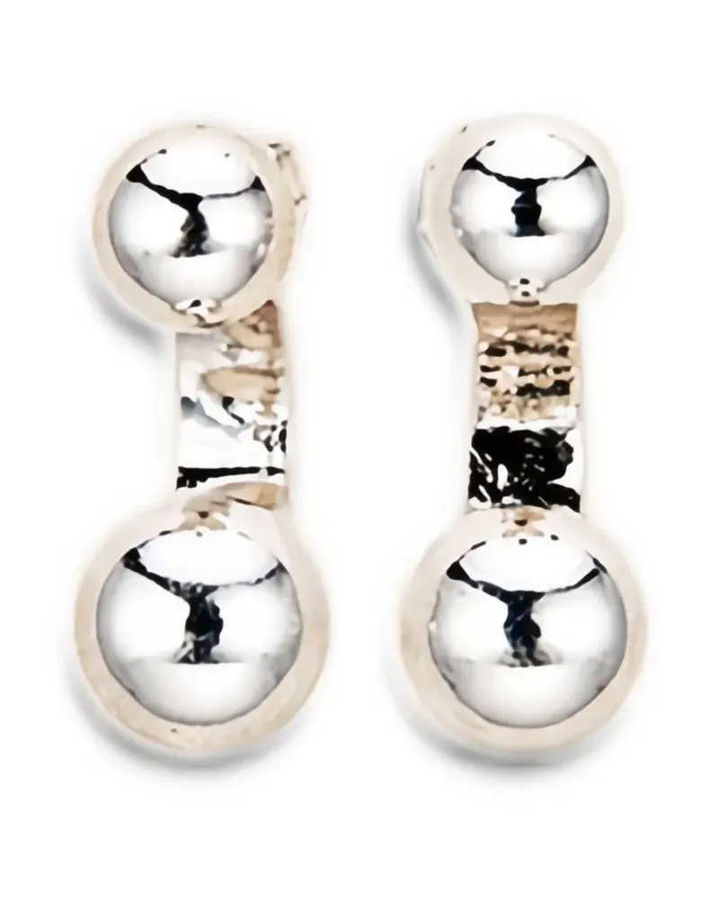 Wouters & Hendrix sphere-motif earrings - Silber Silber