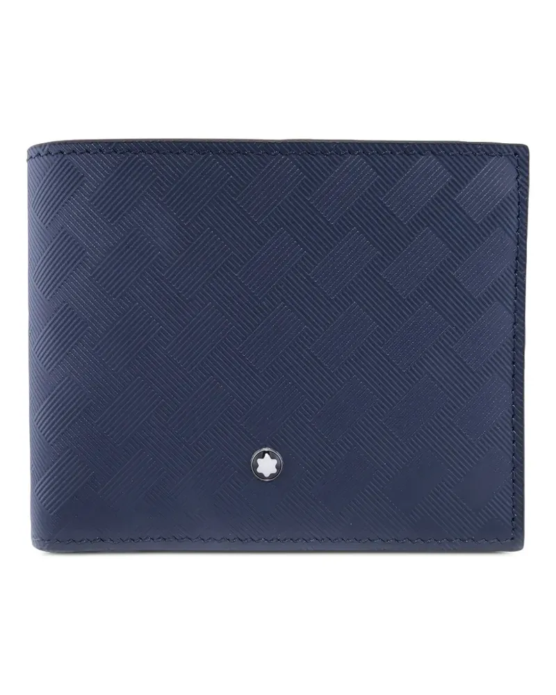 Montblanc patterned leather wallet - Blau Blau