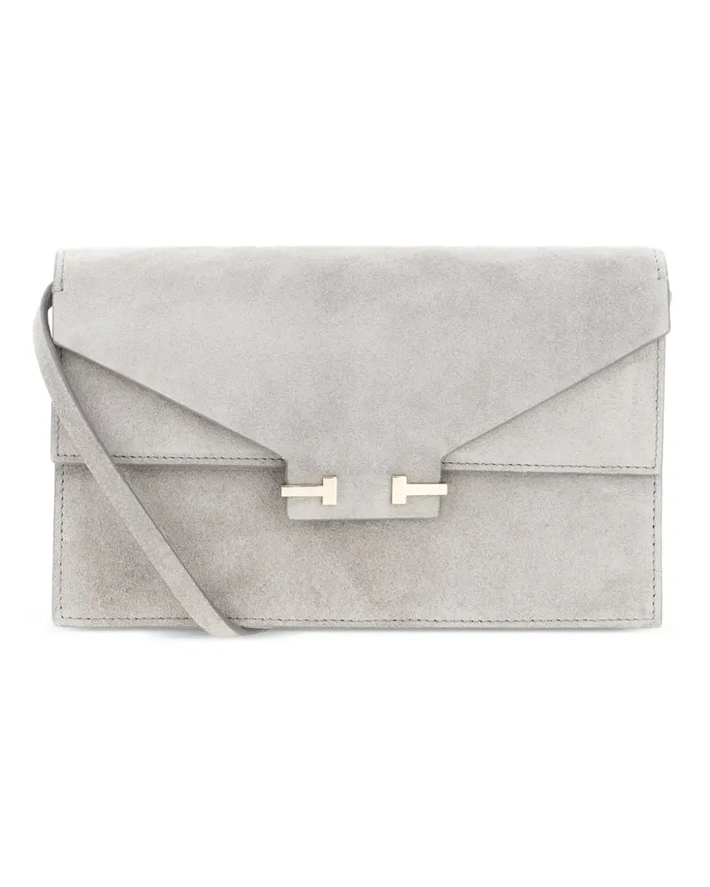 Tom Ford mini Aube shoulder bag - Grau Grau