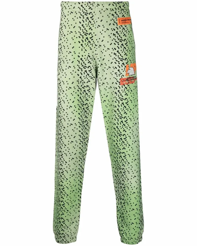 Heron Preston Jogginghose mit Polka Dots - Grün Grün