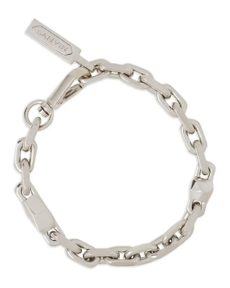 Lanvin Armband aus Kettenmetall - Silber Silber