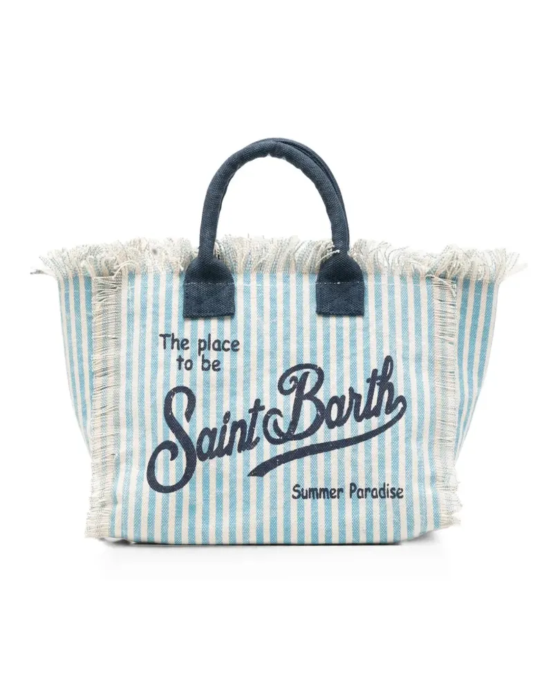 MC2 Saint Barth Gestreifter 'Colette' Shopper - Blau Blau