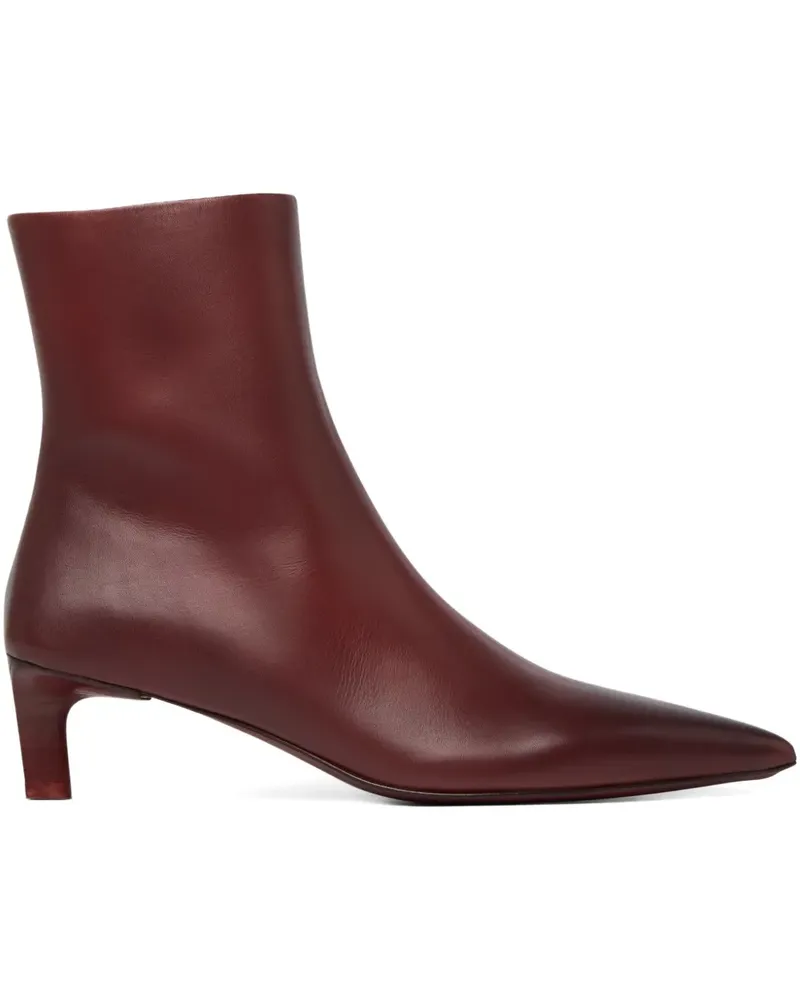 Marsèll Aculeo Basalt Kitten-Heel-Stiefel mit spitzer Kappe - Braun Braun