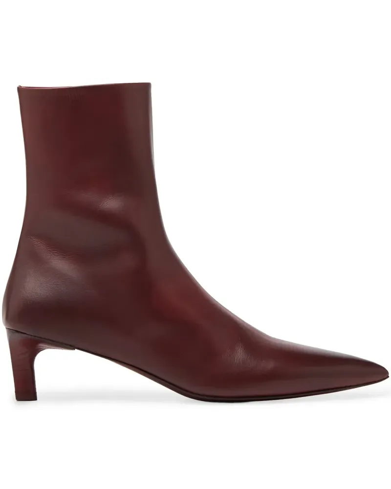Marsèll Aculeo Basalt Kitten-Heel-Stiefel mit spitzer Kappe - Braun Braun