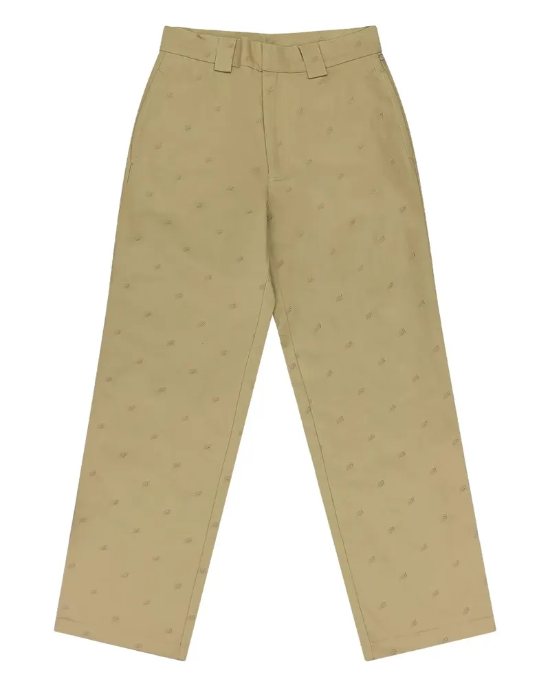 Aimé Leon Dore x New Balance Hose mit Logo - Braun Braun