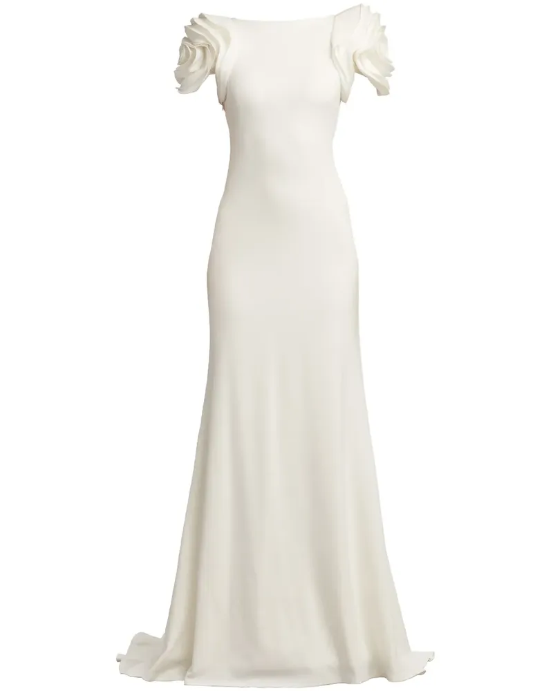 Tadashi Shoji Keating Abendkleid - Weiß Weiß