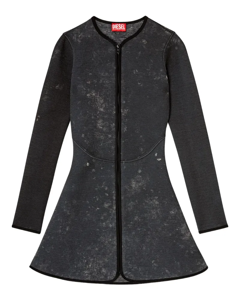 Diesel D-Eopre A-line-skirt mini dress - Grau Grau