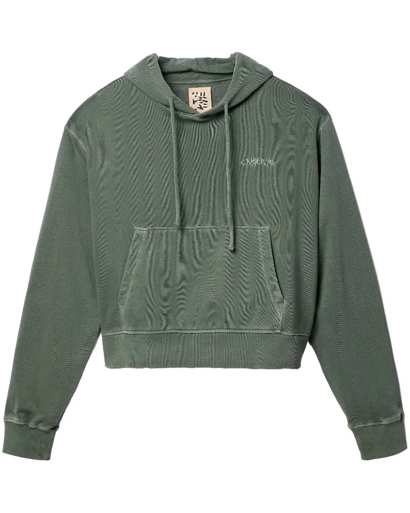Camper Hoodie mit Logo-Stickerei - Grün Grün